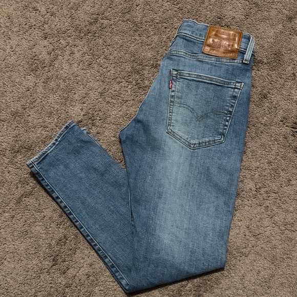 Levi's Denim - Wmns Levi’s 512 Jeans-99 Cotton-Med Wash-EUC